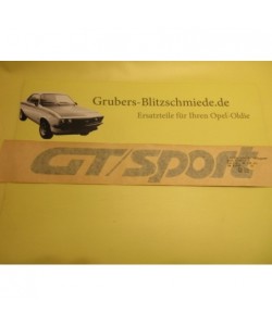 Schriftzug GT/SPORT Ascona C