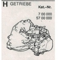 Opel Kadett C Getriebe